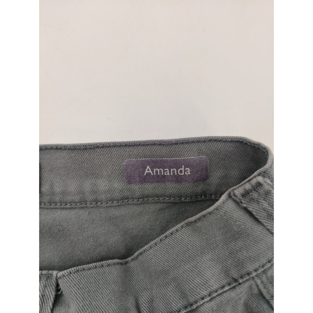 Gloria Vanderbilt Amanda Grey Wash Bootcut Jeans Womens Size‎ 16 Short - Picture 3 of 14